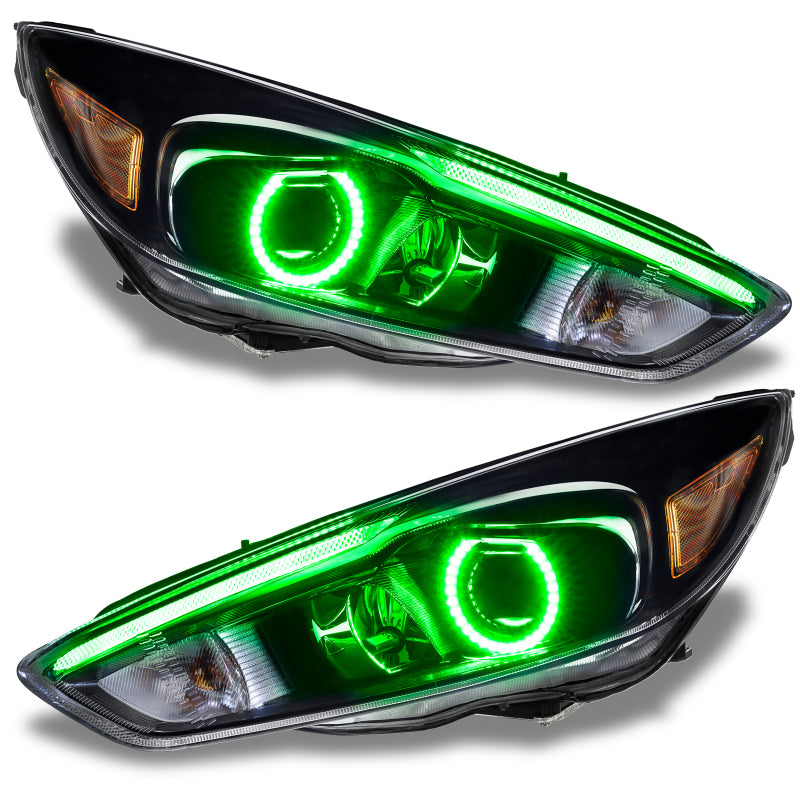 ORACLE Lighting Oracle 15-17 Ford Focus RS/ST DRL Upgrade w/ Halo Kit - ColorSHIFT w/ BC1 Controller
