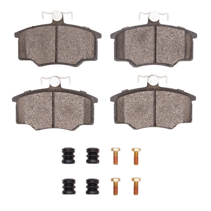 R1 Concepts R1 82-83 Audi Coupe Front Optimum OE Pads & Hardware Kit