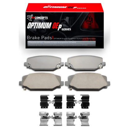 R1 Concepts R1 21-25 Jeep Grand Cherokee L Rear Optimum OE Pads & Hardware Kit