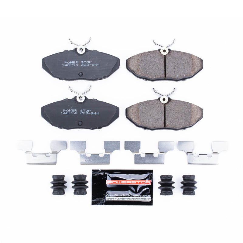 PowerStop Power Stop 03-05 Jaguar S-Type Rear Z23 Evolution Sport Brake Pads w/Hardware