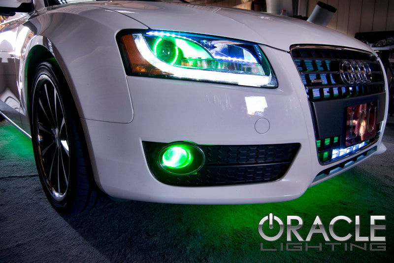 ORACLE Lighting Oracle 07-13 Audi A5 LED Headlight Halo Kit - Red