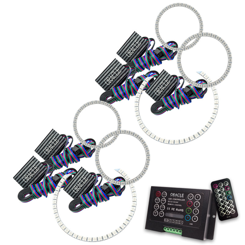 ORACLE Lighting Oracle Scion tC 08-10 Halo Kit - ColorSHIFT w/ 2.0 Controller