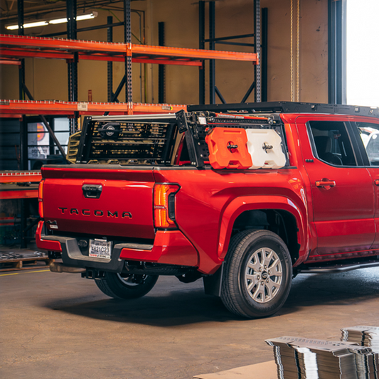Cali Raised LED Cali Raised Overland Bed Rack For 2024+ Toyota Tacoma - Short Bed Tall Height Rack