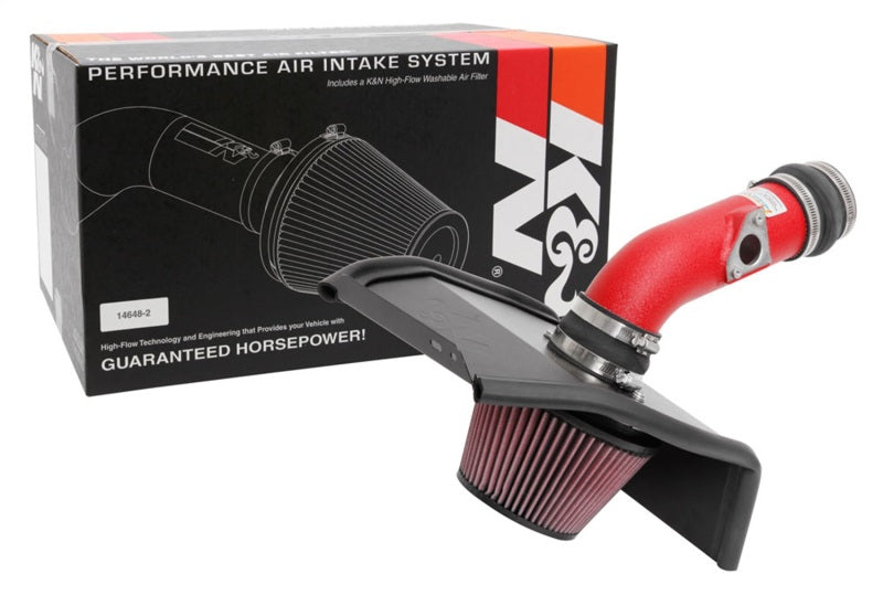 K&N Engineering K&N 2018 Subaru WRX STI H4-2.5L F/I Typhoon Performance Intake