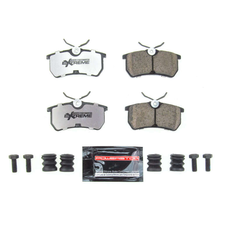 PowerStop Power Stop 14-19 Ford Fiesta Rear Z26 Extreme Street Brake Pads w/Hardware