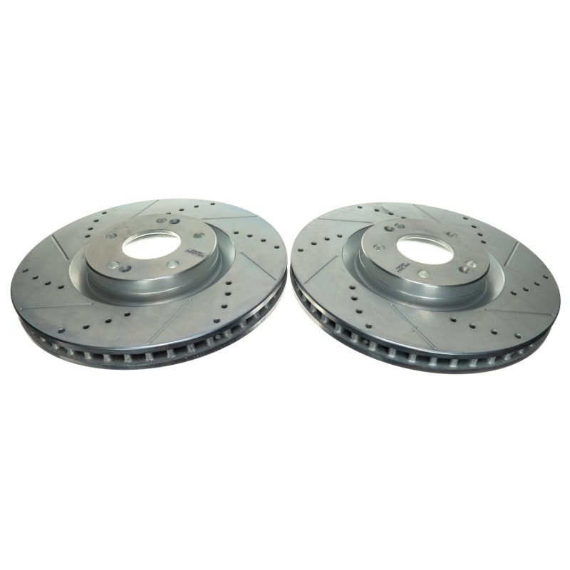 PowerStop Power Stop 21-22 Kia Sorento Front Drilled & Slotted Rotor (Pair)