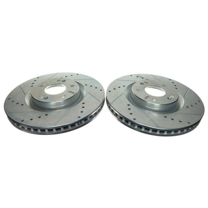 PowerStop Power Stop 21-22 Kia Sorento Front Drilled & Slotted Rotor (Pair)