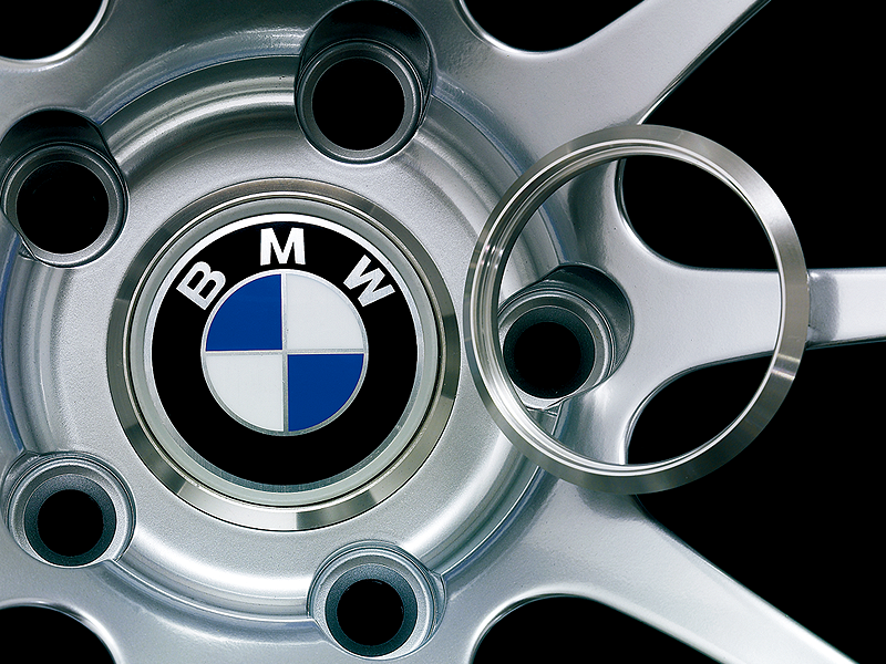 Advan 73mm BMW Center Cap Adapter Ring - Silver Alumite