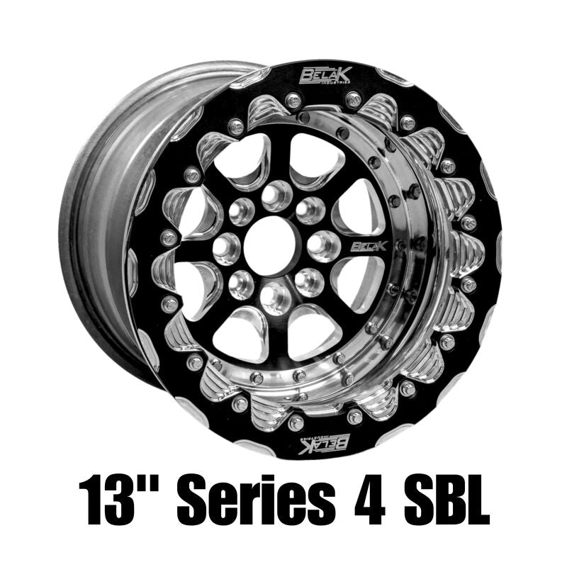 Belak Wheels Belak 13x10 / 5in BS / 5x114.3 BP / High Pad / Series 4 Wheel - Non-Beadlock (Small Brake Kit Req)