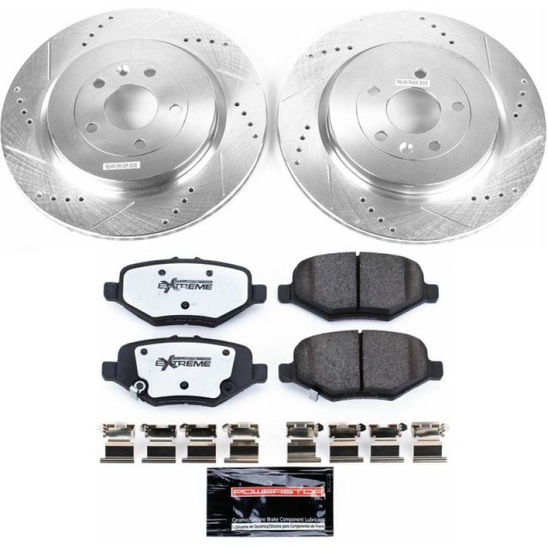 PowerStop Power Stop 13-19 Ford Explorer Rear Z36 Truck & Tow Brake Kit