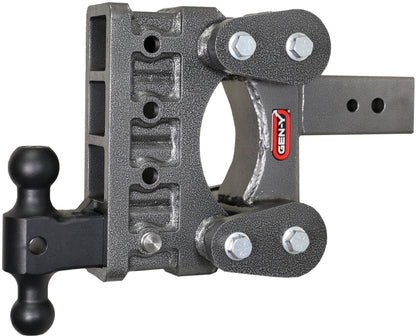 GEN-Y Hitch Gen-Y The Boss Torsion-Flex 3in Shank 6in Drop 3.5K TW 32K Hitch w/GH-0161 Dual-Ball