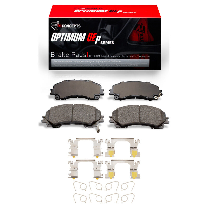 R1 Concepts R1 2019-2024 Infiniti QX55 Front R1 Optimum OE Pads & Hardware Kit