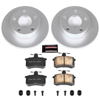 PowerStop Power Stop 96-01 Audi A4 Quattro Rear Z23 Evolution Sport Coated Brake Kit