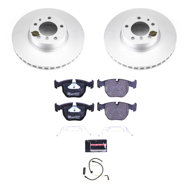 PowerStop Power Stop 00-97 BMW 540i Front Euro-Stop Brake Kit