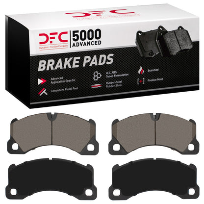 DFC 09-24 Bentley Flying Spur Front 5000 Advanced Low Metallic Brake Pads