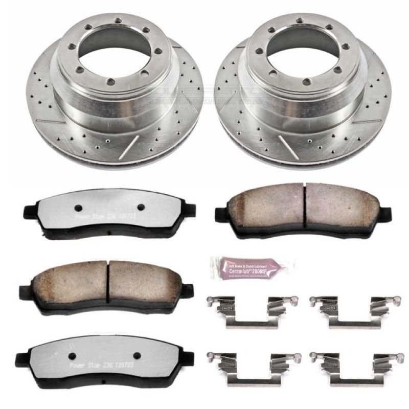 PowerStop Power Stop 99-04 Ford F-350 Super Duty Rear Z36 Truck & Tow Brake Kit