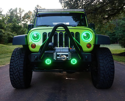 ORACLE Lighting Oracle Jeep Wrangler JK 07-18 LED Waterproof Fog Light Kit - ColorSHIFT