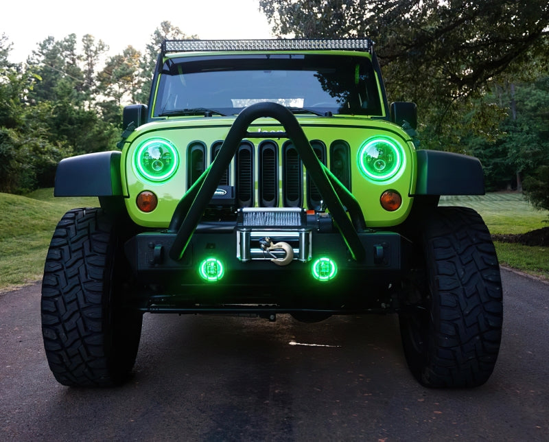 ORACLE Lighting Oracle Jeep Wrangler 07-17 LED Fog Light Kit - ColorSHIFT