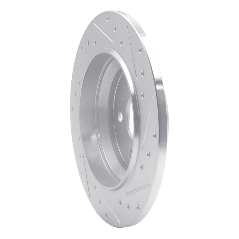 R1 Concepts R1 16-23 Mercedes-Benz Viano (Mexico) Rear Left Drilled & Slotted Silver Brake Rotor