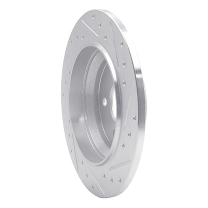 R1 Concepts R1 16-23 Mercedes-Benz Viano (Mexico) Rear Left Drilled & Slotted Silver Brake Rotor