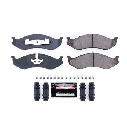 PowerStop Power Stop 90-01 Jeep Cherokee Front Z23 Evolution Sport Brake Pads w/Hardware