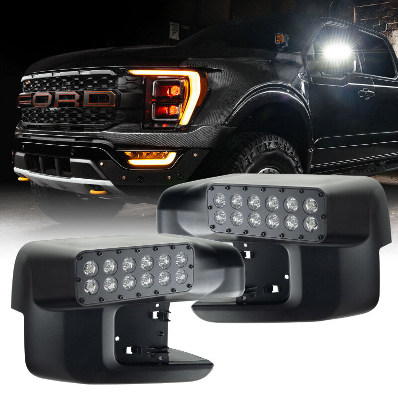 ORACLE Lighting Oracle 21-25 Ford F150 LED Off-Road Side Mirror Ditch Lights - White LED