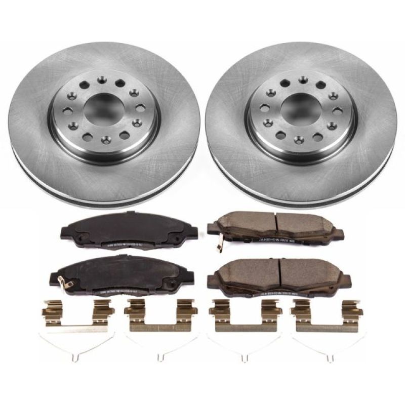 PowerStop Power Stop 17-18 GMC Acadia Front Autospecialty Brake Kit