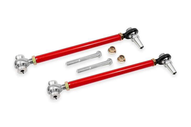 BMR Suspension BMR 16-24 Chevrolet Camaro Double Adj. Front Lower Control Arms w/ Rod Ends - Red