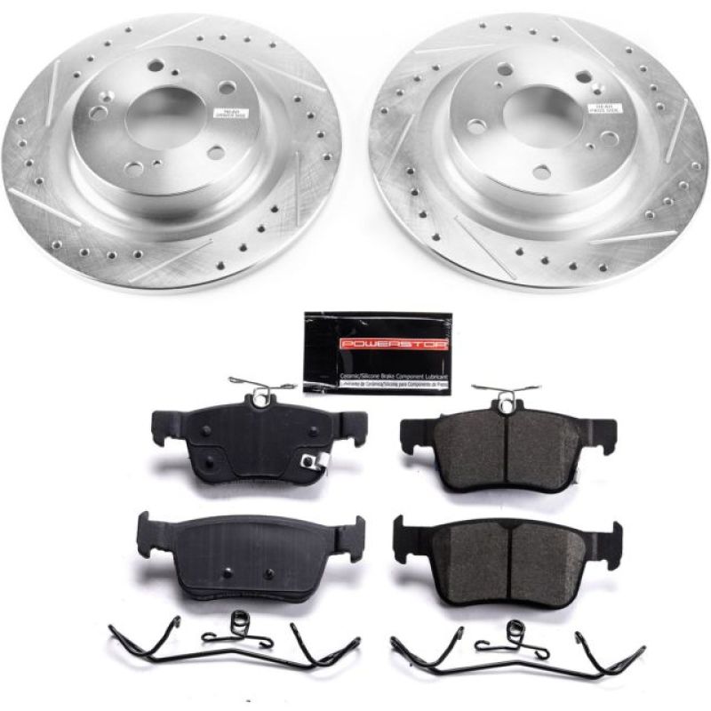 PowerStop Power Stop 17-19 Honda Civic Rear Z23 Evolution Sport Brake Kit