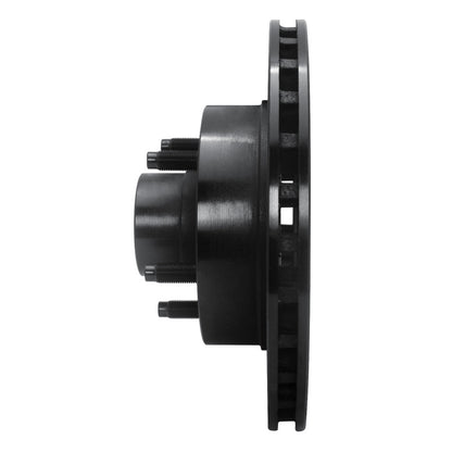 R1 Concepts R1 91-94 Ford Explorer Front Right Drilled & Slotted Black Brake Rotor
