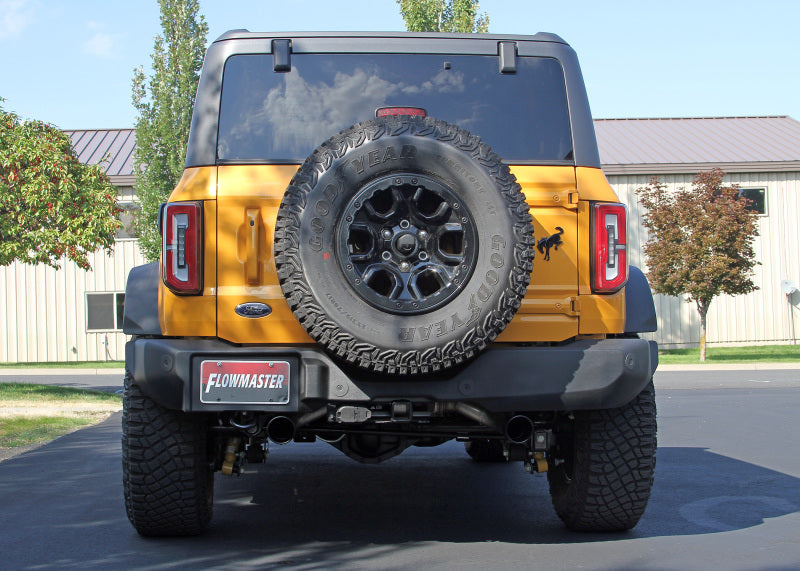 Flowmaster 21-25 Ford Bronco 2.3/2.7L FlowFX Cat-Back Exhaust System
