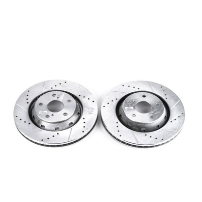 PowerStop Power Stop 09-16 Toyota Venza Front Evolution Drilled & Slotted Rotors - Pair