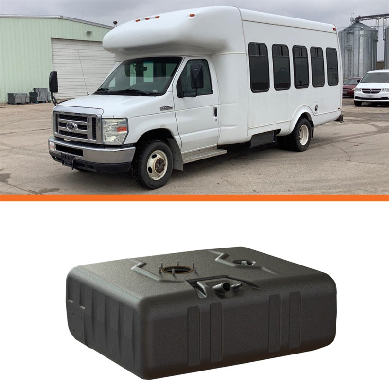 Titan Fuel Tanks 99-10 Ford Econoline Cut-Away Cab & Chassis 55 Gallon After-Axle Utility Fuel Tank