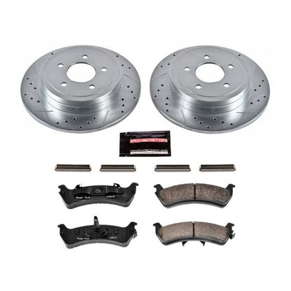 PowerStop Power Stop 2003 Ford Explorer Sport Rear Z23 Evolution Sport Brake Kit