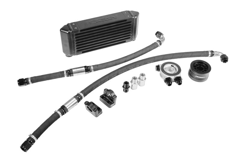 Perrin Performance PERRIN 15-26 Subaru WRX Oil Cooler Full Kit (Top Mounted Requires Strut Brace)