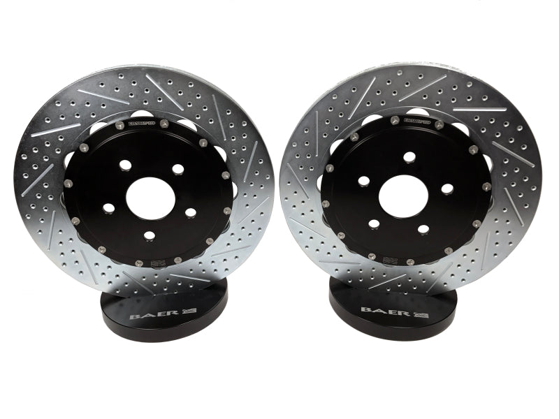 Baer Brakes 10-15 Chevrolet Camaro SS Eradispeed+ Rear SDZ 2-Piece Performance Brake Rotors