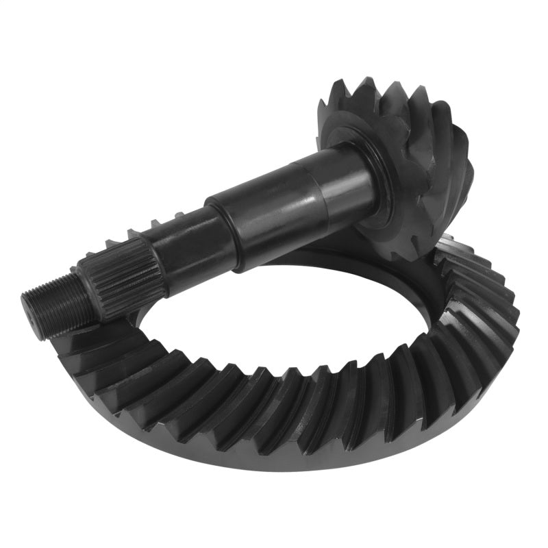 Yukon Gear & Axle Yukon Gear 11.5in AAM 4.56 Rear Ring & Pinion Install Kit Positraction 4.125in OD Pinion Bearing