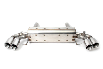 Dinan 18-23 BMW M550i (G30) Free Flow Axleback Exhaust System - Polished Tips