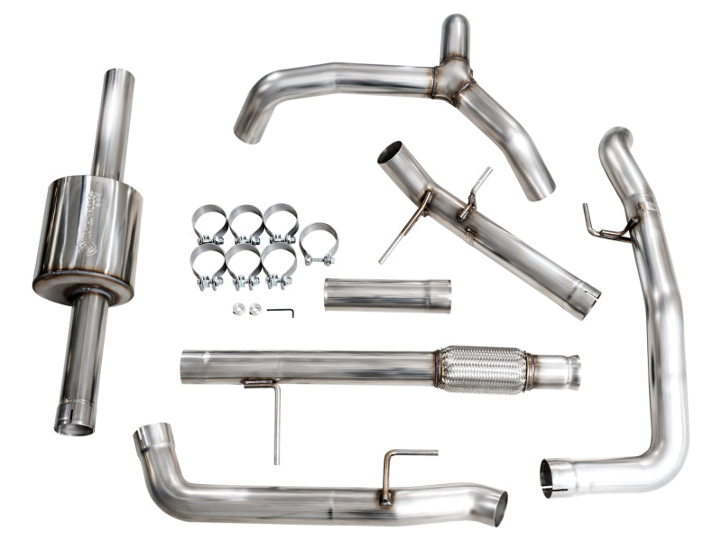AWE Tuning 4th Gen GM 1500 5.3L 0FG Cat-Back Split Rear Exit (w/ Bumper Cutouts) - OE Tips