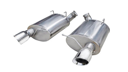 CORSA Performance Corsa 2011-2012 Ford Mustang Shelby GT500 5.4L V8 Polished Sport Axle-Back Exhaust