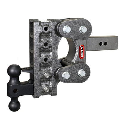 GEN-Y Hitch Gen-Y The Boss Torsion-Flex 2.5in Shank 7.5in Drop 16K Hitch w/GH-051 Dual-Ball/GH-032 Pintle Lock