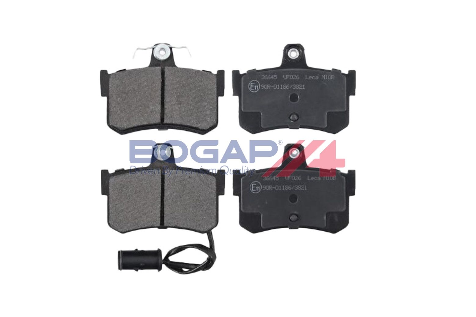 BOGAP Y8210217 Brake Pad Set, Disc Brake | ML Performance Car Parts