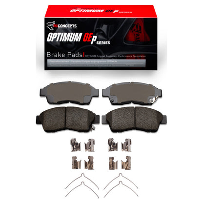 R1 Concepts R1 92-03 Geo Prizm Front Optimum OE Pads & Hardware Kit