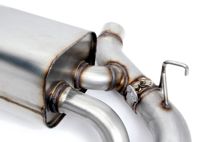 Dinan 16-18 BMW M2 (F87) Free Flow Axleback Exhaust System - Black Tips