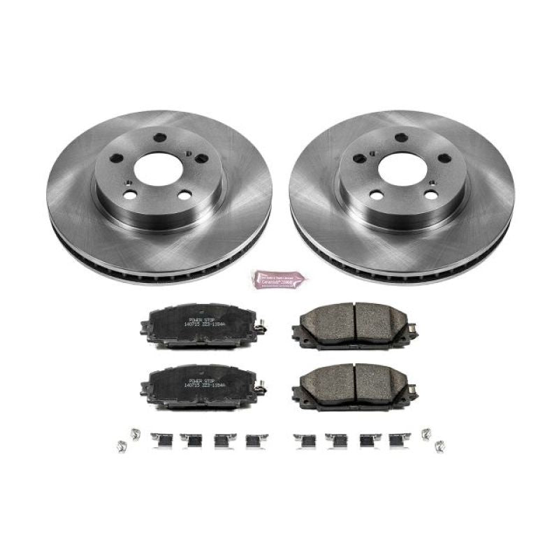 PowerStop Power Stop 11-17 Lexus CT200h Front Autospecialty Brake Kit