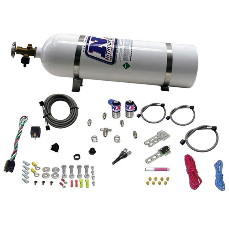 Nitrous Express Sub C Nitrous Kit (25-35-50HP) w/15lb Bottle
