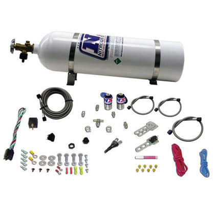 Nitrous Express Sub C Nitrous Kit (25-35-50HP) w/15lb Bottle