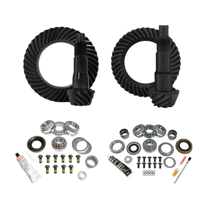 Yukon Gear & Axle Yukon Complete Gear and Kit Pkg. for JL Jeep Non-Rubicon w/ D35 Rear & D30 Front - 4:56 Gear Ratio