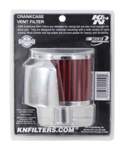 K&N Engineering K&N 1.00in Flange ID x 3in OD x 2.5in Height Vent Filter