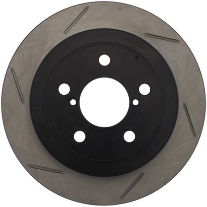 StopTech Power Slot 02-05 WRX Rear Left SportStop Slotted Rotor